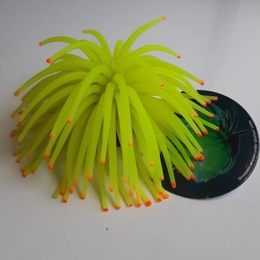 Aquarium Ornament - GloFish Anemone Ornament